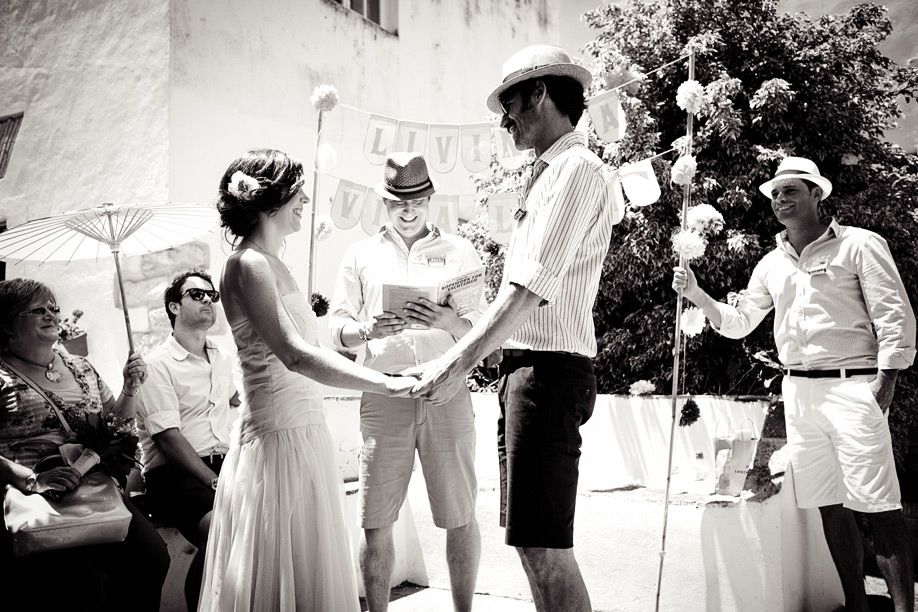 Boda en un pueblo blanco de la Costa de la Luz