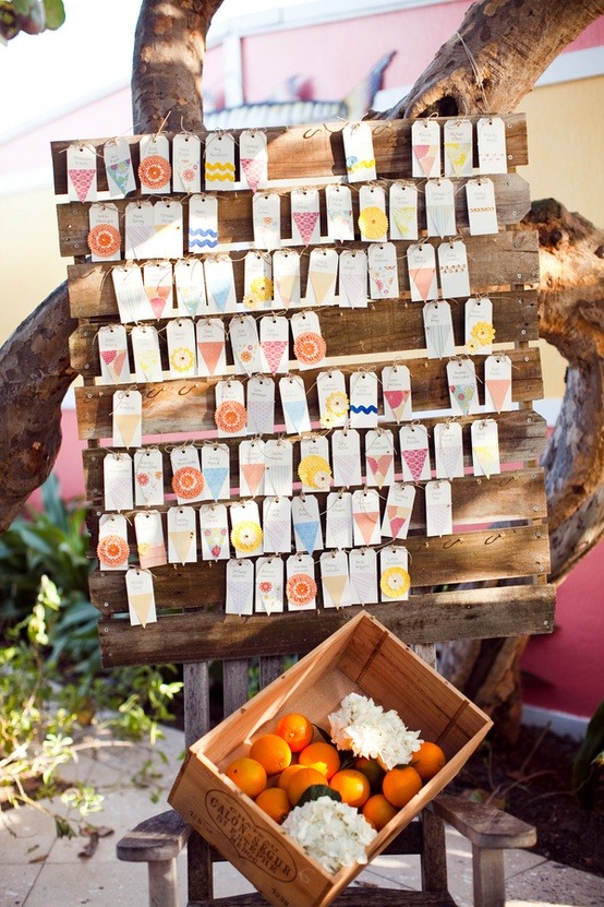 seating-plan-protocolo-mesas-finca-rustico-vintage-sencillo-campestre-palet Boda Vintage